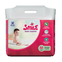 SMC Smile Medium Belt Diaper 4-9 kg: 26pcs - Comfortable and Reliable Diapers for Your Little One