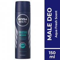 Nivea Men Fresh Ocean Deodorant (48h): Stay Refreshed All Day - 150ml