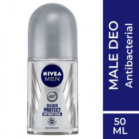 Nivea Men Silver Protect Deodorant Roll On - 50ml: Stay Odor-Free and Fresh All Day