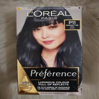 Loreal Preference Infinia P11 - Deeply Wicked Black Hair Dye: Achieve Intense and Mysterious Tones