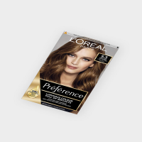 L'Oreal Preference 5.3 Virginia Light Golden Brown Permanent Hair Dye - Long-lasting and Vibrant Color