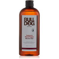 Bulldog Skincare Vetiver & Black Pepper Shower Gel 500ml – Invigorating Cleansing with a Masculine Twist