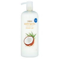 Tesco Extracts Coconut Shower Gel - 1000ml: Experience the Richness of Natural Coconut in a Luxurious Shower Gel