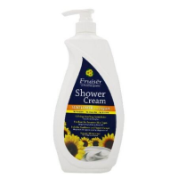 Fruiser Sunflower Yogurt Shower Cream 1000ml: Reveal Radiant Skin with this Nourishing Delight!