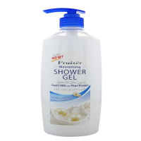 Fruiser Moisturising Shower Gel Goat's Milk with Pearl Protein 800 ml: Hydrating Delight for Soft and Nourished Skin