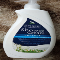 Fruiser Goat's Milk Shower Cream 1000G: Naturally Nourishing Body Cleanser