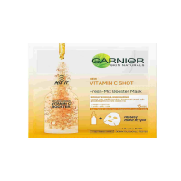 Garnier Vitamin C Shot Fresh-Mix Tissue Face Mask 33g: Boost Your Skin's Radiance with this Refreshing Mask