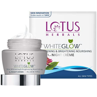 Unlock Radiant Beauty with Lotus White Glow Skin Whitening & Brightening Nourishing Night Creme - 60g