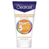 Clearasil Stubborn Acne Control 5in1 Exfoliating Wash 200ml - Banish Stubborn Acne with this Powerful Cleanser