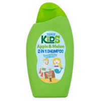 Tesco Kids Apple & Melon 2 In 1 Shampoo 250ml