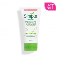 Discover the Secret to Nourished Skin with Simple Moisturising Facial Wash - 150ml