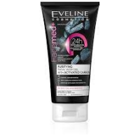 Eveline Facemed Purifying Facial Wash Gel with Activated Carbon 150ml