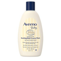Aveeno Baby Soothing Relief Fragrance Free Creamy Wash (236ml) - Gentle and Nourishing Bath Care for Baby