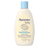 Aveeno Baby Lightly Scented Wash & Shampoo (236ml): Gentle Cleansing for Delicate Skin