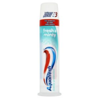 Aquafresh Family Protection Fresh and Minty Toothpaste Pump 100ml - Buy Now!