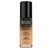 Milani Conceal Perfect 2 in 1 Foundation + Concealer – 08A Warm Sand