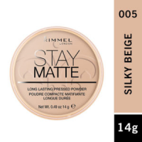 Rimmel -Stay Matte Pressed Powder – (005 Silky Beige)-(14g)