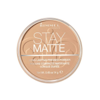 Rimmel Stay Matte Pressed Powder 006 Warm Beige | 14g | Long-lasting Coverage