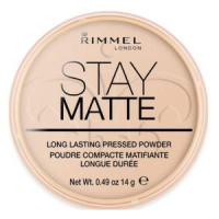 Rimmel Stay Matte Pressed Powder Peach Glow 003 - 14g | Best Long-lasting Makeup Powder