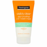 Neutrogena Visibly Clear Spot Proofing 2 in 1 Wash & Face Mask 150ml - Effective Skincare Solution for Spot-Free Skin