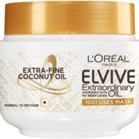 L'Oreal Elvive Extra Ordinary Hair Mask with Fine Coconut Oil - 300ml: Nourish and Revitalize your Hair!