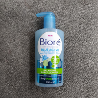 Biore Blue Agave + Baking Soda Balancing Pore Cleanser - 200ml | Purify and Balance Your Skin