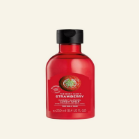 The Body Shop Strawberry Clearly Glossing Conditioner - 250ml: Achieve Lustrous Hair with a Hint of Strawberry