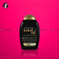 OGX Kukui Oil Sulfate Free Conditioner for Frizzy Hair, 385 ml