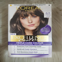 Loreal Paris Color Excellence Cool Creme 6.11 Dark Ash Blonde - Achieve Stunning Cool Toned Hair | E-Commerce Site