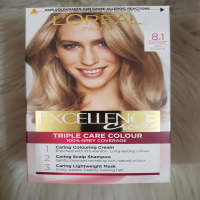 L'Oreal Paris Excellence Crème 8.1 Light Ash Blonde: Permanent Hair Color at a Great Price!
