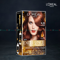 L'Oreal Paris Excellence Fashion 6.34 Intense Golden Auburn: Enhance Your Style with Rich and Radiant Auburn Tones