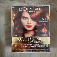 L'Oreal Paris Excellence Fashion 6.34 Intense Golden Auburn: Enhance Your Style with Rich and Radiant Auburn Tones