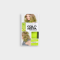 L'Oreal Paris Colorista Semi-Permanent Hair Color: Limegreen for Light Blonde or Bleached Hair