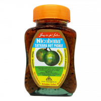 Spice Up Your Meals with Nicobena Satkara Hot Pickle-220 gm | Shop Now!