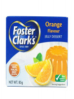 Foster Clarks Orange Jelly Crystal/Dessert - 85gm | Perfect Treat for Your Taste Buds!