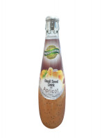 American Harvest Basil Seed Drink Apricot 290ml - Immensely Refreshing and Nutritious Beverage