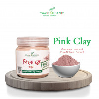 Pink Clay Powder - 100gm | পিংক ক্লে পাউডার - এসিও ফ্রেন্ডলি টাইটেল 