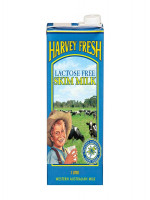 Harvey Fresh Lactose-Free Skimmed Milk 1Ltr: Dairy-Free and Nutrient-Rich Option