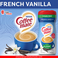 Nestle Coffee Mate Sugar Free French Vanilla 289.1G