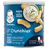 Gerber Lil' Crunchies Ranch - 42gm | Delicious Toddler Snack!