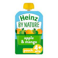 Heinz apple & mango puree 4-36 mnth