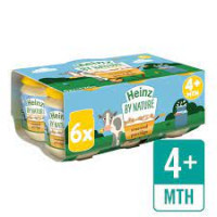 Heinz By Nature Creamed Porridge (4+ Months) - 120gm: Natural and Nutritious Baby Food
