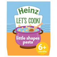 Heinz Little Shapes Pasta 6+ Months 340gm | Healthy and Delicious Pasta for Babies