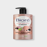 Bioré Rose Quartz Charcoal Daily Purifying Cleanser: Purify Your Skin Naturally