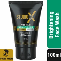Studio X Brightening Skin Face Wash For Men - 100ml: Your Key to Radiant and Refreshed Skin
