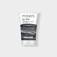Ponds Pure White Mineral Clay Face Wash Foam 90g - Anti-Pollution Purity Solution