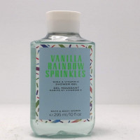 Bath & Body Works Vanilla Rainbow Sprinkles Shower Gel - Irresistibly Luxurious and Deliciously Scented