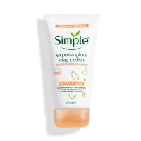 Get Glowing with Simple Protect N Glow Express Glow Clay Polish - 150ml