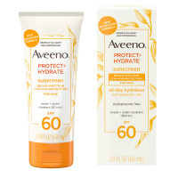 Aveeno Protect+ Hydrate SPF60: All Day Sunscreen with 60ml of Hydration