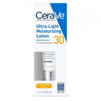 Cerave Ultra Light Moisturizing Lotion SPF30 50ml | Lightweight Hydration with Sun Protection